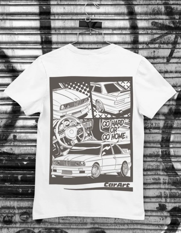 Koszulka e30 m3 - Biała