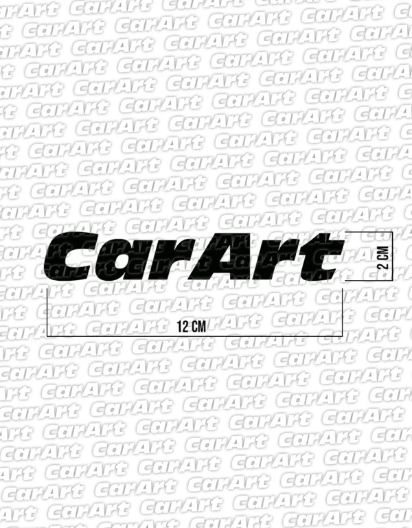 Naklejka logo CarArt
